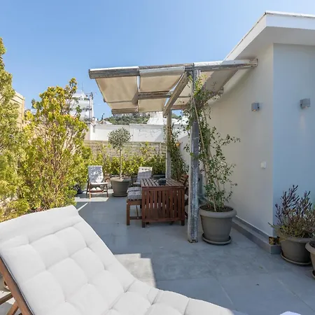 Apartmán Kolonaki Studio+terrace Stunning Acropolis Views