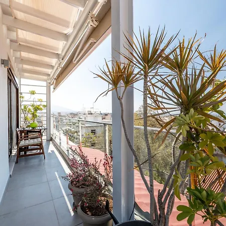 Apartmán Kolonaki Studio+terrace Stunning Acropolis Views
