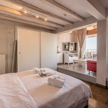 Kolonaki Studio+terrace Stunning Acropolis Views Apartmán